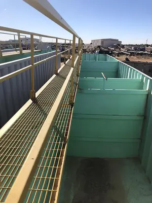 USED 2015 DRAGON 500BBL WEIR WALL FRAC TANKS