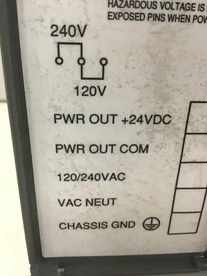 USED ALLEN BRADLEY 1746-P1 SER A / 1746-A4 SER B