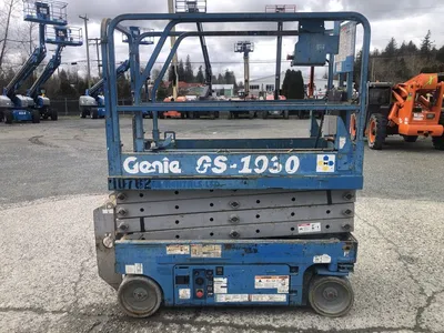 Used 2007 GENIE GS-1930 ELECTRIC SCISSOR LIFT Scissor Lifters Alberta CA | Adcock Equipment #1418064