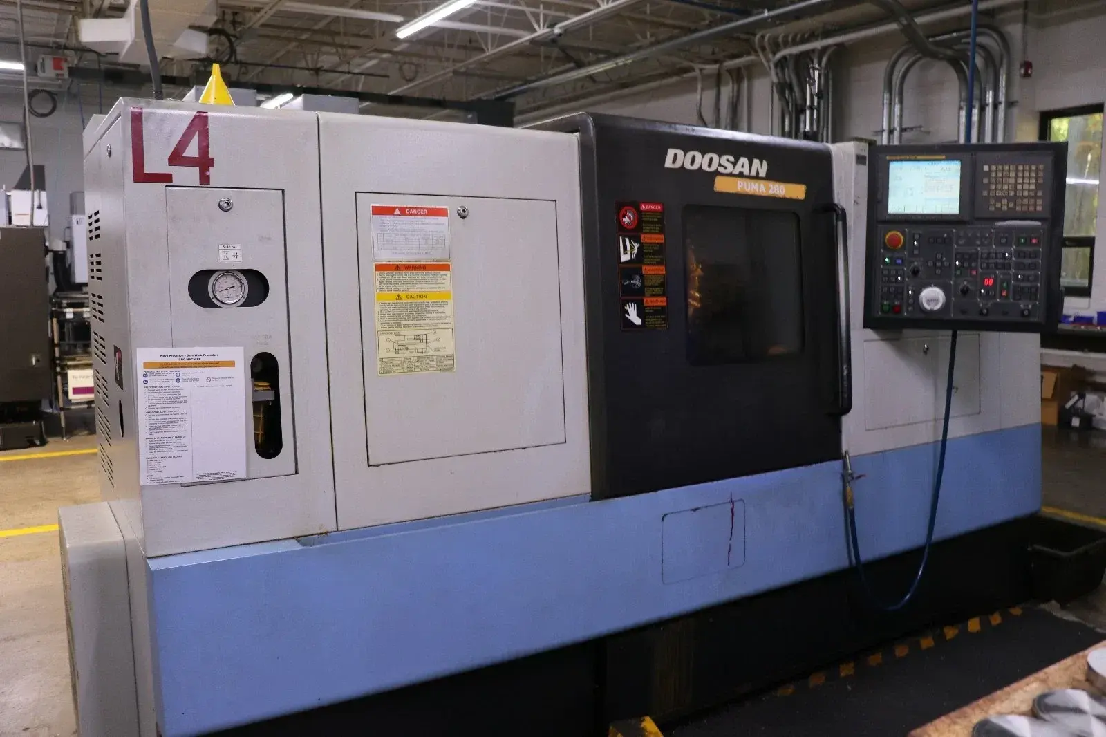 Used 2008 DOOSAN PUMA 280 CNC Lathes Ohio US | Toolquip, Inc. #1556951