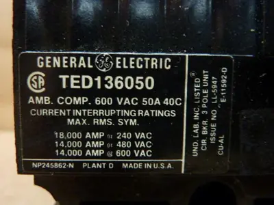 USED GE TED136050