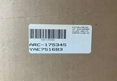 Ajax - Cooper 15” Power Pistons for AJAX DPC600 Compressor PN ZYAE-7516-B-3