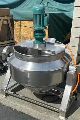 100 Liter Jacketed Mixer Cook Kettle Electric