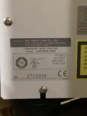Fuji Photo Film LAS-3000 Luminescent Image Analyzer