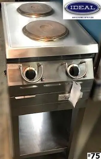 Garland smooth top 2 burner electric hot plate