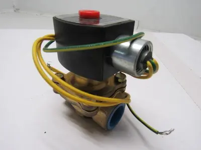 Asco EFHT8210G76 3/4" Red Hat Explosion Proof High Temp. Solenoid Valve 110/120V