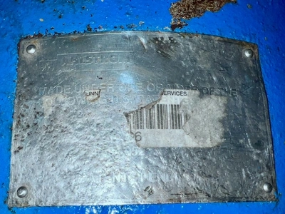 Back Pull Out with Impeller for Ahlstrom / Sulzer Medium Consistency Pump Model MCA 22-4