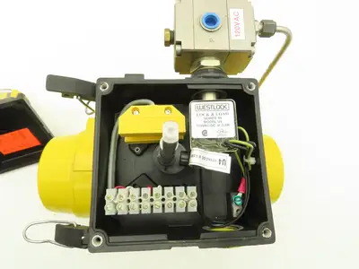 Hytork-280 Pneumatic Valve Actuator Spring Return Westlock Positioner 44 Series