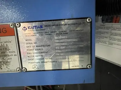 Used 2013 HAITIAN MA 3800/2250 SERIES II Injection Molding Machines Massachusetts US | Absolute Machinery #1356994
