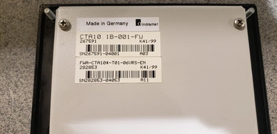 Indramat CTA10-1 Control Unit FWA-CTA10-T01-06VRS-EN