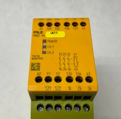 USED PILZ STANDALONE SAFETY RELAY 1 OR 2 CHANNEL
