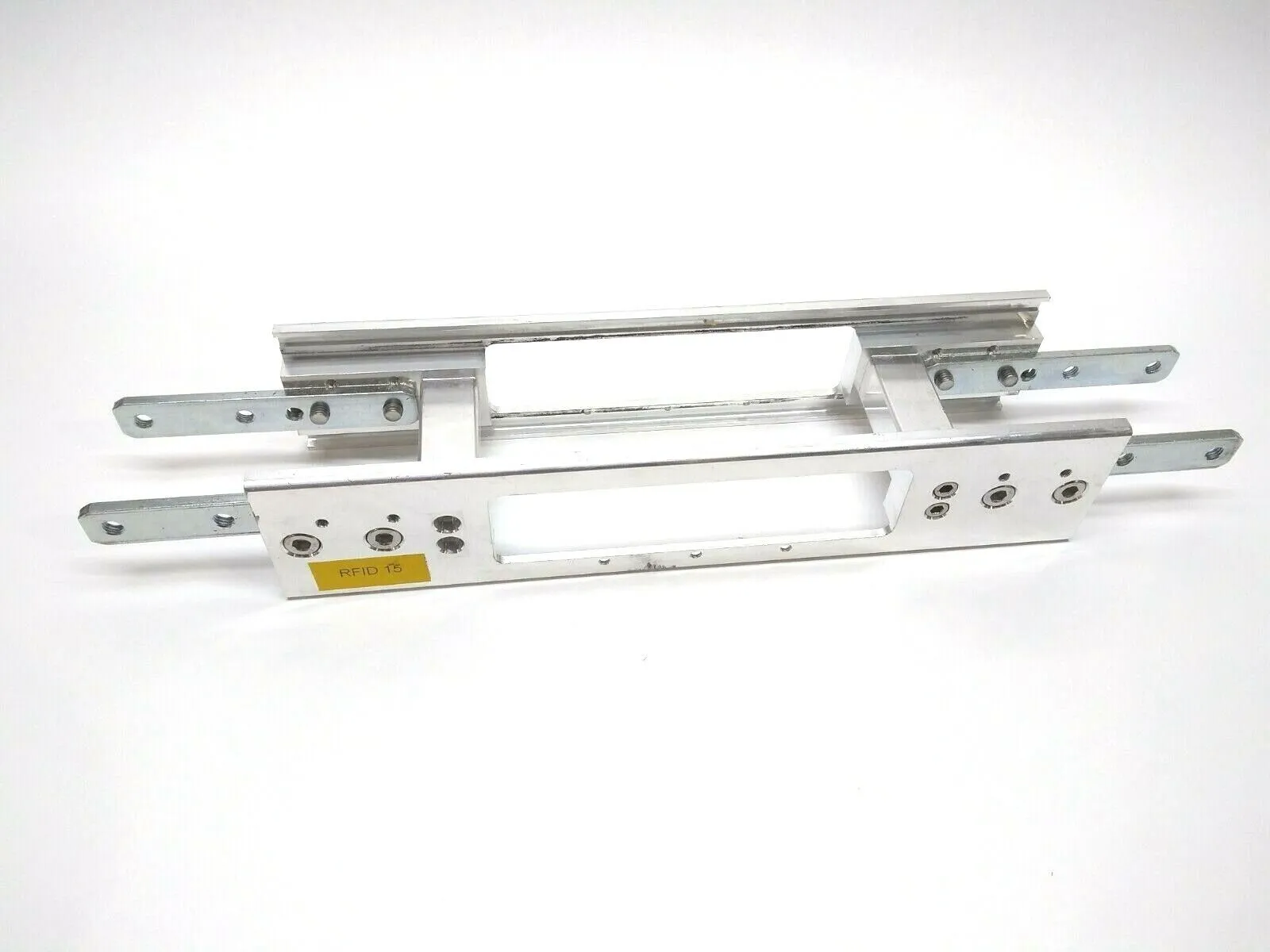330MM X 85MM | Flexlink X65 Conveyor Puck Style RFID Mounting Bracket  - Used