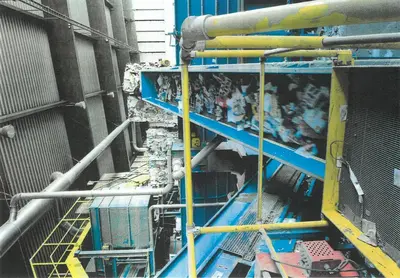 USED BOLLEGRAAF PAPER SORTING SYSTEM