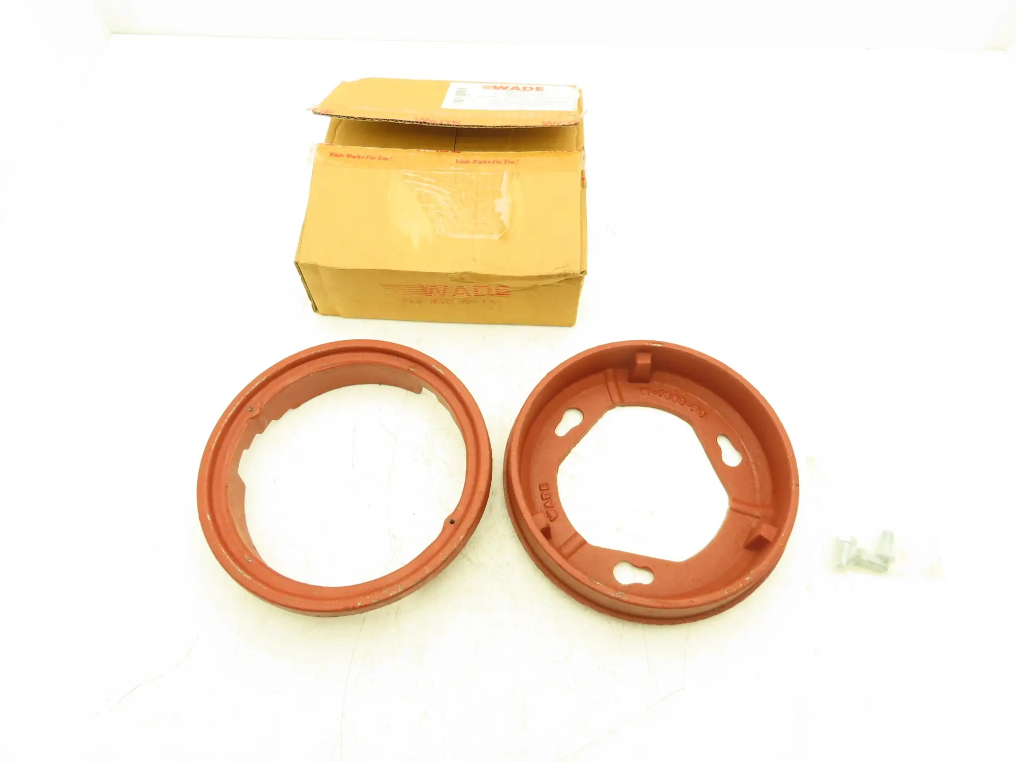 Wade 1300.FLDR 8" Top Assembly Floor Drain Cast Iron Collar Adapter NO Grate