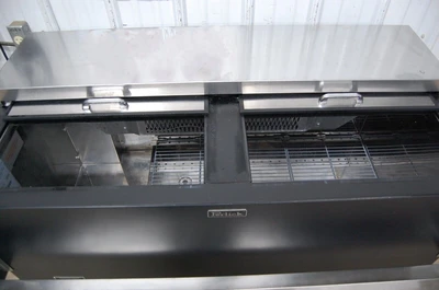 142-1079 Perlick FR48RT-3 Sliding Top Glass Froster Mug Chiller Freezer