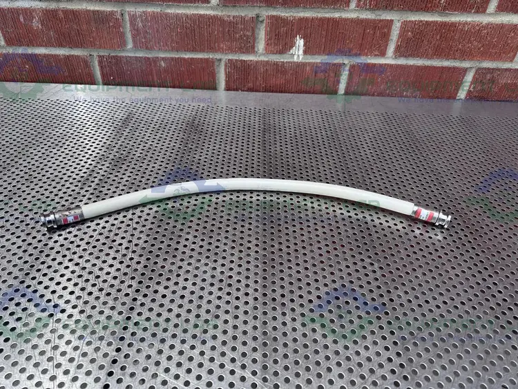 Used AFLEX PHARMALINE 54037 PTFE HOSE 24" W/ 1/2" SANITARY FITTING Hoses | Equipment Lab #486699