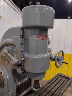#3 KEARNEY & TRECKER MILWAUKEE MODEL #3 VERTICAL MILLING MACHINE 64" x 13" x 10 HP: YOBRO #24458