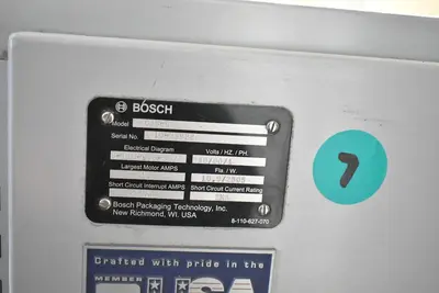 USED 2016 SYNTEGON - BOSCH CBS-D