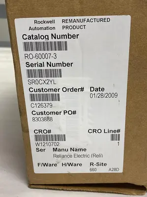 USED RELIANCE ELECTRIC 0-60007-3