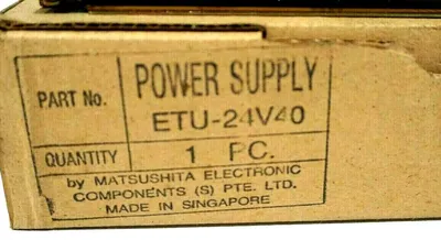 NEW MATSUSHITA ETU-24V40 POWER SUPPLY ETU24V40