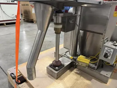 Speedee BR-234 Volumetric Filler with Foot pedal and eye operation.