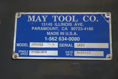 USED MAY MTC-52