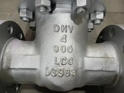 4" Class 900 Gate Valve B16.34