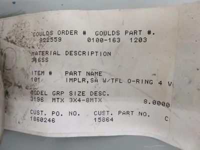 USED Goulds 3196