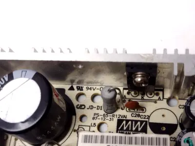 USED MEAN WELL POWER SUPPLY CIRCUIT BOARD
