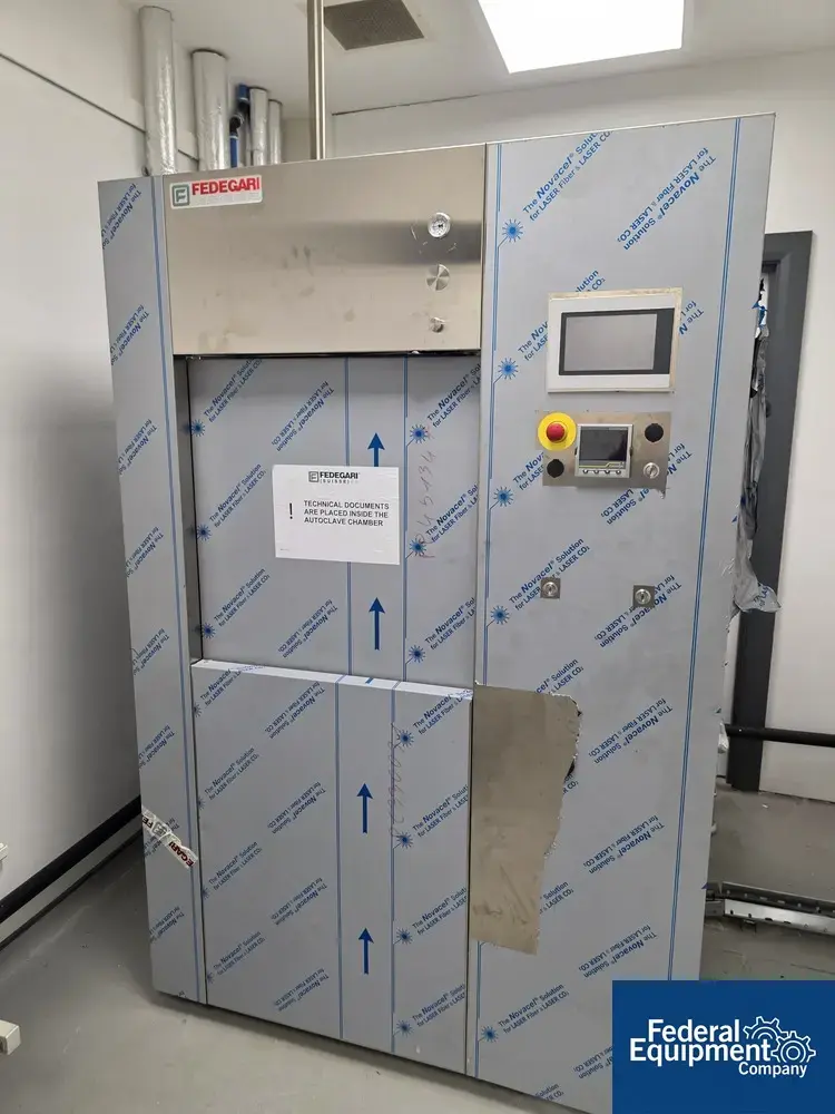 New | in-Stock Fedegari Fedegari Steam Sterilizer, Model FOB5C/TS Sterilizers NL | Federal Equipment Company #1411519