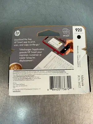 Hp 920 CD971AN Black Print Cartridge (3.1.1)