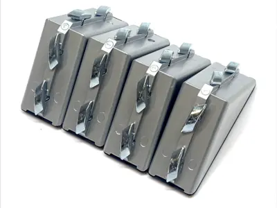 USED FATH ALUMINUM CONNECTION ANGLE BRACKET