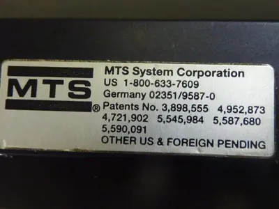 USED MTS LPRHVU03201