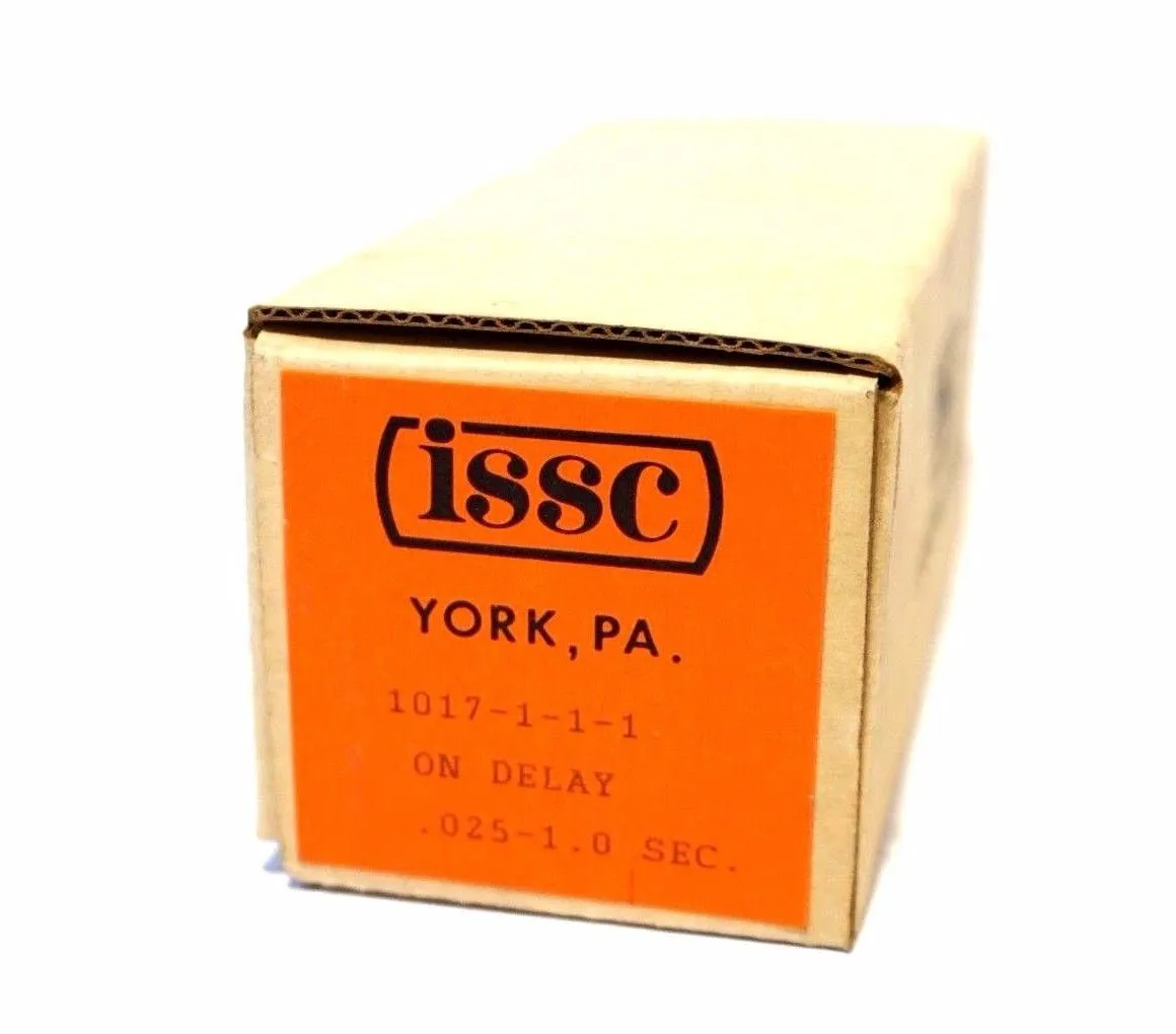 NEW ISSC 1017-1-1-1 TIMER DELAY 1017111