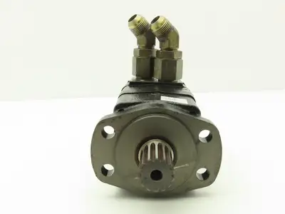 M+S MLHSYF250GJ4-04PS/D Hydraulic Motor 250cm³  4-Bolt Flange Spline Shaft