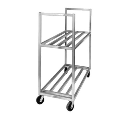 Channel BBT-5420-2 Box Transport Truck W/ (2) Shelves - 54"W X 20"D X 67 1/2"H, Aluminum