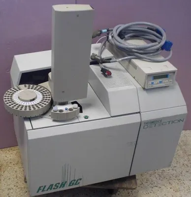 QTY. 1. THERMEDICS DETECTION FLASH GAS CHROMATOGRA...