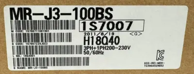 NEW MITSUBISHI MR-J3-100BS SERVO AMPLIFIER MELSERVO MR-J