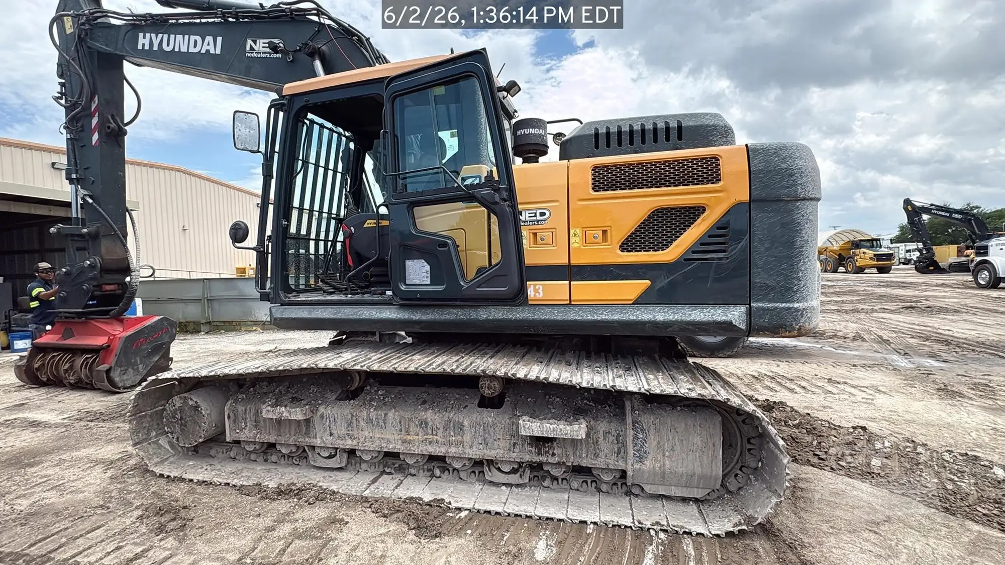 Used 2023 HYUNDAI HX210AL Excavators Florida US | National Equipment Dealers #1422449