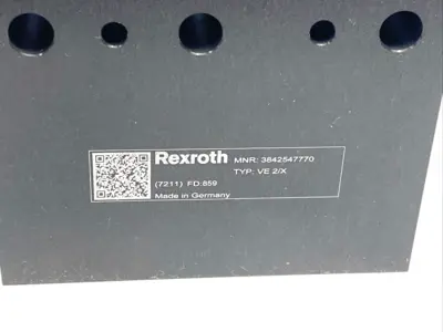 New | in-Stock Bosch Rexroth VE 2/X, 3 842 5477 70 Parts (Hydraulics and Pneumatics) Michigan US | Maverick Industrial Sales #1413505