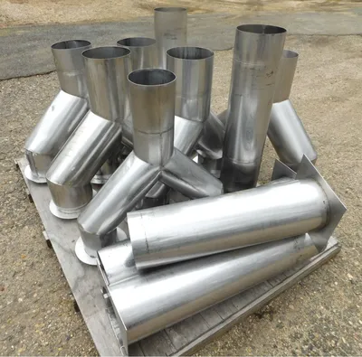 USED STAINLESS STEEL DUCTING 10" DUCT