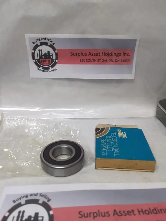 New | in-Stock GENERAL 6307-2RS Bearings | Surplus Asset Holdings #1192301