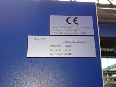 USED 2011 SECO EASYSHRINK 20 ZFM07MA1