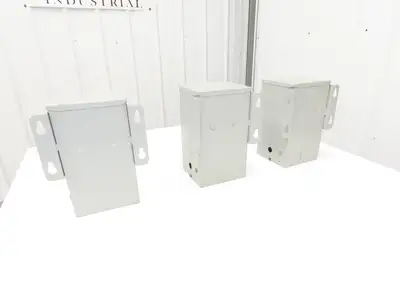 Hevi Duty Stepdown Transformer 1.5KVA 1Ph HV 240/480 LV 120/240 Lot of 3