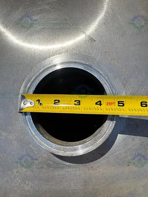 Unknown Brand 1500 Liters Stainless Steel Jacketed Holding Tank