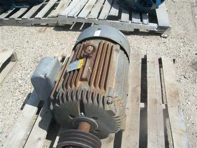 USED BALDOR 40 HP ELECTRIC MOTOR