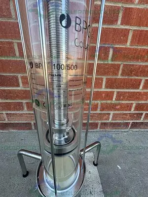 USED CYTIVA / GE / PHARMACIA BPG 100 / 500 CHROMATOGRAPHY COLUMN 4L