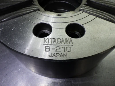 Kitagawa 10" 3 Jaw Open Center Power Lathe Chuck B-210 (LOC1234A)