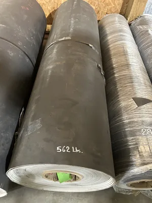 New 6 Rolls 59.5″ Smooth Top Rubber Conveyor Belt 3mm x Approx. 700′