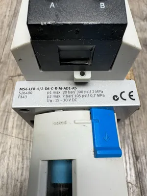 Used Festo MS6-LFR-1/2-D6-C-R-M-AD1-AS Pumps South Carolina US | ESS Industrial Equipment Sales #1326551